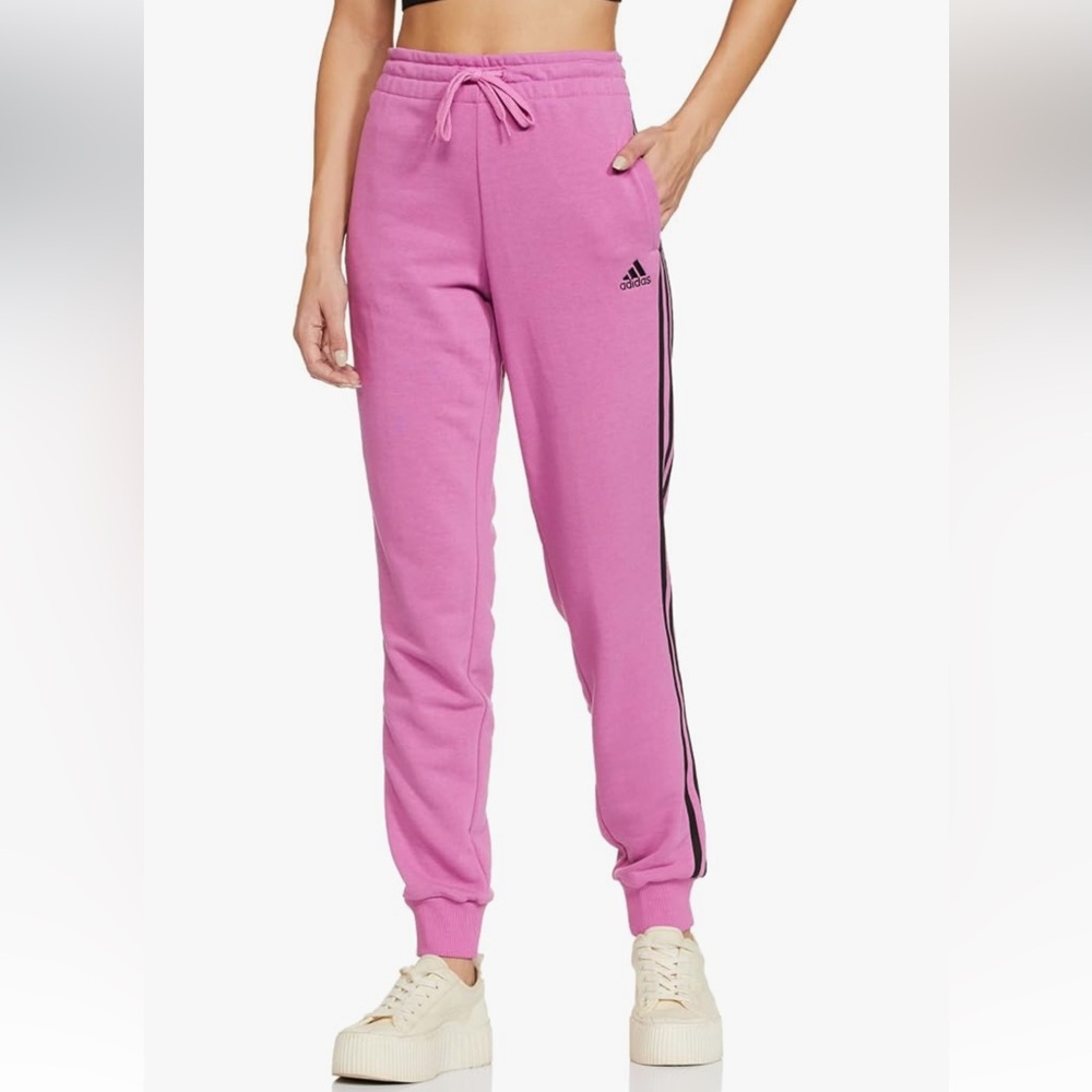 Adidas Pink Sweatpant Joggers | XS